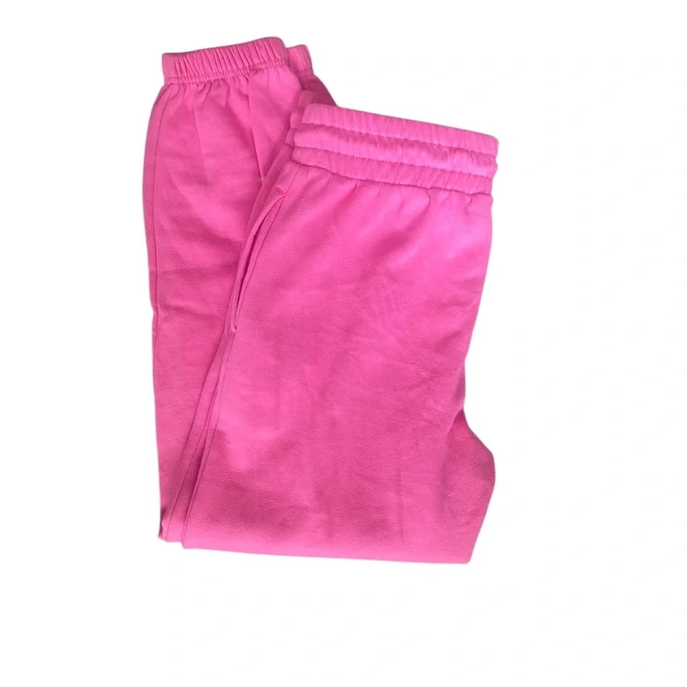 Strawberry Shortcake Pink Elastic Waist Joggers with Pockets. Size Medium - Picture 4 of 6